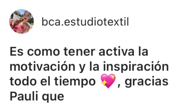 testimonio curso instagram directo al grano paulina cisneros